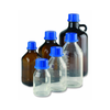 Wheaton 844027 LAB 45 Reagent Bottles, Polyethylene Coated Amber Soda-lime Glass, 500mL