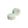Wheaton 240706-02 Screw Cap for Screw Neck Diagnostic Bottle, White, Solid Top, 20-400, Case of 300