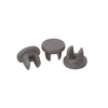 Wheaton W224100-193 Rubber Stopper, 2-Leg Lyophilization, 20 mm, Durometer: 46, Case of 1,000
