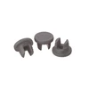 Wheaton W224100-282 Rubber Stopper, 2-Leg Lyophilization, 28 mm, Durometer: 46, Case of 1,000