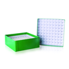 Wheaton W651600 CryoFile Storage Box, Green, Case of 15