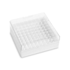 Wheaton W651703-W KEEPIT Freezer Boxes, Low Profile KeepIT-81 For External Thread Vials, White, Case of 10