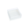 Wheaton W651704-W KEEPIT Freezer Boxes, Low Profile KeepIT-100 For Internal Thread Vials, White, Case of 10
