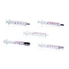 Wheaton W851014 SOCOREX DOSYS All-Glass Syringe, Metal Luer Lock Nozzle, 1 - 20 mL, Case of 2