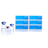 Wheaton W991014-CPMP COMPLETEPAK Kit, 10mL Clear Sterile Vial (104), 20mm OmniFlex 3G Sterile Igloo Lyo Stopper (125)