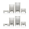 Wheaton WRBMR5090-A R2P 2.0 Roller Rack Apparatus, Bottom Drive Modular Spacing, 45 Bottle Positions