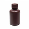 NEST 338203 60 mL Narrow Mouth Round Storage Bottle, Amber Polypropylene, Sterile, Leakproof Linerless Cap