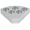 OHAUS 30500575 Sectional Heating Block for 21 mm Vials, Hotplate Stirrer Accessory