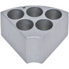 OHAUS 30500580 Sectional Heating Block for 25 mm Test Tubes, Hotplate Stirrer Accessory