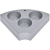 OHAUS 30500576 Sectional Heating Block for 28 mm Vials, Hotplate Stirrer Accessory