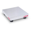 OHAUS 30419628 Defender 5000 Stainless Steel Bench Scale Base D2WQS, 5 lb x 0.0002 lb, 10 x 10 in Platform