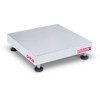 OHAUS 30419643 Defender 5000 Stainless Steel Bench Scale Base D50WQL, 100 lb x 0.005 lb, 18 x 18 in Platform