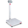 OHAUS 30461643 Defender 5000 Bench Scale D52P250RQV3, 500 lb x 0.02 lb, 24 x 24 in Platform