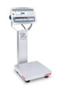 OHAUS 30461674 Defender 5000 Washdown Bench Scale D52XW5WQS6, 10 lb x 0.0005 lb, 10 x 10 in Platform, with Column