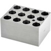 OHAUS 30400153 Dry Block Heater Module Block, 15/16 mm Tubes, 12 Wells