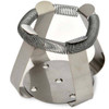OHAUS 30400090 Erlenmeyer Flask Clamp for Shakers, 1 L, Stainless Steel