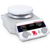OHAUS 30541629 Guardian 5000 Hotplate Stirrer e-G52HSRDA AM, 5.3 in Round Ceramic-Coated Aluminum Top, 120V