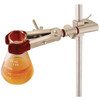 OHAUS 30392215 Swivel Multi-Purpose Clamp CLM-SWIVL2SZM, 2-Prong Single Adjust, Nickel-Plated, Medium, 0-76 mm Grip