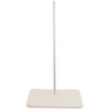 OHAUS 30392232 Support Stand with Rod CLS-STRODS, Stainless Steel, 7 x 13 in Base, 22.76 in Rod