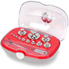 OHAUS 30391558 ASTM Class 1 Calibration Weight Set, 500 g-1 g, 12 Pieces, with Non-Accredited Calibration Certificate,