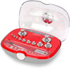 OHAUS 80781032 ASTM Class 1 Calibration Weight Set, (2) 200 g to 1 mg, with Accredited Calibration Certificate,
