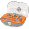OHAUS 80780446 OIML Class F1 Calibration Weight Set, 500 g to 1 g, with Accredited Calibration Certificate
