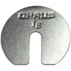 OHAUS 80850140 ASTM Class 6 Slotted Weight, 1 g