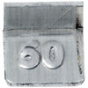 OHAUS 30391013 ASTM Class 7 ECON Weight, 50 mg, One-Piece Flat, No Certificate