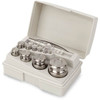 OHAUS 30390983 ASTM Class 7 ECON Weight Set, 200 g to 1 mg, with Non-Accredited Calibration Certificate