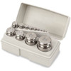 OHAUS 30390987 ASTM Class 7 ECON Weight Set D2, 1 kg to 1 g, with Non-Accredited Calibration Certificate
