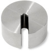 OHAUS 30390767 ECON Stainless Steel Slotted Weight, 200 g, ASTM Class 7, with Non-Accredited Calibration Certificate