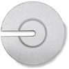 OHAUS 83040331 Cast Iron Slotted Weight, 50 lb, ASTM Class 5, Two-Piece, with Accredited Calibration Certificate