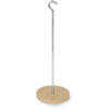OHAUS 30391666 Cast Iron Weight Hanger, 500 g, 9.25 in, Class F, with Accredited Calibration Certificate