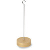 OHAUS 30391639 Cast Iron Weight Hanger, 1 kg, Class F, with Non-Accredited Calibration Certificate