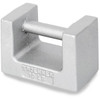 OHAUS 83040253 ASTM Class 5 Cast Iron Grip Handle Test Weight, 10 lb, Two-Piece, with Accredited Calibration Certificate