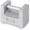 OHAUS 83040482 ASTM Class 7 Cast Iron Grip Handle Test Weight, 5 lb, Two-Piece, with Accredited Calibration Certificate