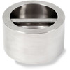 OHAUS 83040235 ASTM Class 5 Stainless Steel Grip Handle Test Weight, 5 kg, Two-Piece, with Accredited Calibration