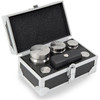 OHAUS 83040361 ASTM Class 5 Test Weight Set, 2000 g to 1 mg, 26 Pieces, with Accredited Calibration Certificate