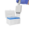 MTC Bio SofTouch ULF 8-channel pipettor in use, 0.5 µL to 10 µL, P4608-10