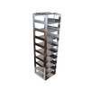 Crystal CFH50-9 Vertical Freezer Rack for 50-Cell Hinged Top Boxes