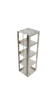 Crystal CFLB-4 Vertical Freezer Rack for 15 mL & 50 mL Tube Boxes