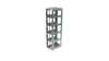 Crystal CFMP-5 Vertical Freezer Rack for 96/384-Well Microplates