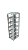 Crystal CFMX-6-2 Vertical Freezer Rack for SBS Tube Racks 2 3/16"-2 7/16" H