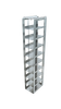 Crystal CFMX-9-2 Vertical Freezer Rack for SBS Tube Racks 2 3/16"-2 7/16" H