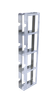 Crystal LR-4-2 Vertical Half Rack for 2" Boxes