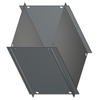 Crystal P20-4R9959 20" Diameter Aluminum Platform Divider for Baxter/Fenwal C-4R9959 Canister Frames