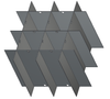 Crystal P31-CBBC-V1 31" Diameter Aluminum Platform Divider for MedSep CBBC-V1 Canister Frames