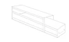 Crystal UFD-B-1 Upright Freezer Drawer Rack for Storage Bottles