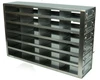 Crystal UFD-462-S-W-100 Upright Freezer Drawer Rack with 2" Boxes & 100-Cell Dividers Included