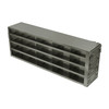 Crystal UFD-542-W-81 Upright Freezer Drawer Rack with 2" Boxes & 81-Cell Dividers Included
